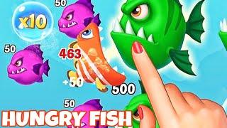 HUNGRY FISH GAME PLAY | hungry fish mini game