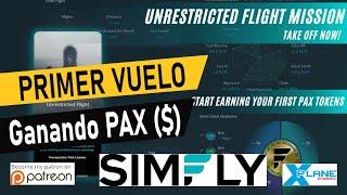 X-Plane Español | Simfly.io | PRIMER VUELO GANANDO DINERO (PAX)