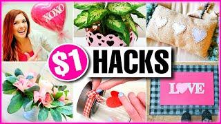 15 DOLLAR TREE HACKS! Valentine's Day DIY Decor & Gifts 