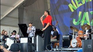 Samara Joy - You Stepped Out Of A Dream (Brown) - Day 2 of 2024 Newport Jazz Festival (1/1)