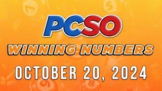 P292M Jackpot Ultra Lotto 6/58, 2D, 3D, and Superlotto 6/49 | October 20, 2024