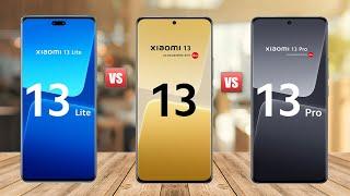 Xiaomi 13 Pro Vs Xiaomi 13 Vs Xiaomi 13 Lite