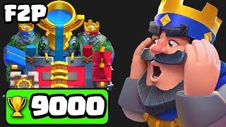 How I BEAT Clash Royale As Free To Play! (F2P ep. 17)