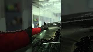 Clean your glass parts with Glaco technology! #soft99 #glaco #detailing #asmr #carwash