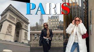 LIDIA IN PARIS! | Girls Trip, Eiffel Tower & Dinner at Loulou!