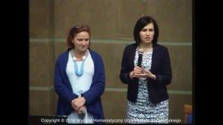 SHUS - Wykład:'Psychofizjologiczna geneza powstawania głosu..." - dr hab. Iwona Wiśniewska-Salamon