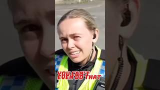 Wait for it, the reason for the interaction will blow your mind! #british #cops #police