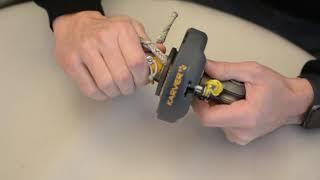 How to use the lock on a Karver Furler - With Technical Marine Supplies