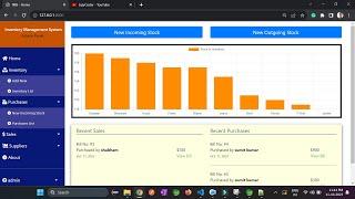 Inventory Management System Project || Inventory Management Software || LazyCoder