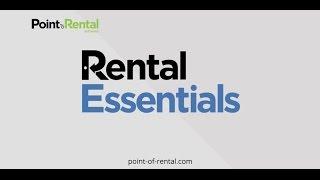 Easy to Use, Feature Rich: Point of Rental Essentials Software