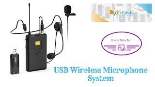 FIFINE USB Wireless Microphone (K031B)