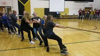 Tug of War Girls Sophomores vs Juniors