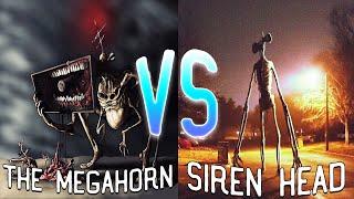 БОЛЬШАЯ СИРЕНА ПРОТИВ СИРЕНОГОЛОВОГО В МАЙНКРАФТ THE MEGAHORN VS SIREN HEAD SCP 6789 MINECRAFT БИТВА