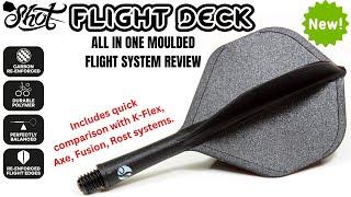 Shot Darts FLIGHT DECK Review All In One Moulded Darts Flight System