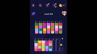 Get Color  -  Water Sort Puzzle level 103 | Mobile Games