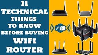 ️11 Technical Specifications to know before buying WiFi  Router | Everything about WiFi Router