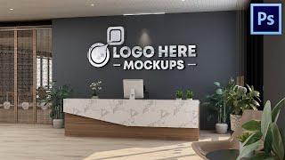 TUTORIAL 3D LOGO MOCKUP DI ADOBE PHOTOSHOP