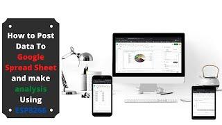 How to Post Data To Google Spread Sheet to make analysis|esp8266 google sheets |esp8266 lCD 16x2 i2c