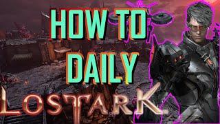 Efficient Daily Routine! - Lost Ark Daily Guide - Example Daily Route