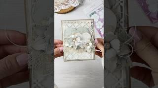 Romantic card step by step #emiliasieradzan #cardmaking