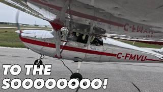 Inside the Cockpit: Bush Planes, Wildfire Smoke & Hope | Flying to Sault Ste. Marie