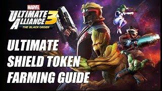 Ultimate Shield Tokens Farming Guide - Marvel Ultimate Alliance 3 (MUA3)