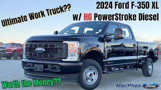 Best Work Truck?? 2024 Ford F-350 XL w/ High-Output Diesel Review