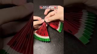 DIY Cute Fan| #shorts #art #diy #craft #diycrafts #diyfan #cutediy #cute #nimoart #ideas #drawing