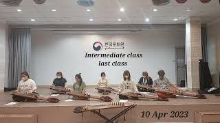 [Korean Cultural Center] Gayageum Intermediate Class Closing Ceremony (10 Apr 23)