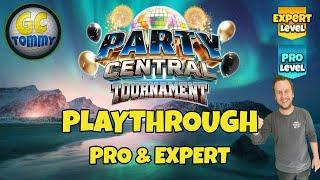 PRO & EXPERT Playthrough, Hole 1-9 - Party Central Tournament! *Golf Clash Guide*