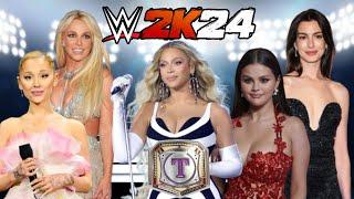 Beyoncé (c) vs Gomez vs Britney vs Ariana vs Hatheway for WOMEN'S CHAMPIONSHIP (TAYLOR'S VERSION)