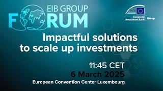 Impactful solutions to scale up investments