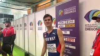 Jakob Ingebrigtsen has watched the LetsRun.com podcast and agrees mostly with Jonathan Gault