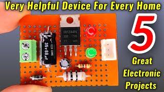 5 helpful Electronic Projects for Beginners