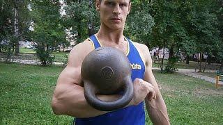 Гиря 32 кг.143 подъема за 3 мин.Jerk gira (KB) 32 kg. 143 reps in 3 min.