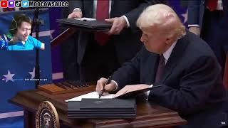 Trump is already clip farming on day 1