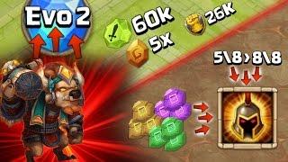 Castle Clash - PowerPush Minotaur Chieftain - Minotaurus für Meister Dungeon 6