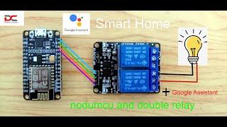 Home Automation using Google Assistant, Blynk, IFTTT, NodeMCU ESP8266 | IoT based project