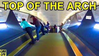 Riding To The Top Of The Gateway Arch In The Tram Car: What It's Like & What You Can See Of St Louis