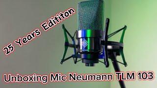 Unboxing Mic Neumann TLM 103 / 25 Years Edition