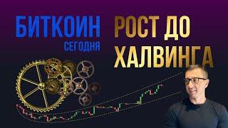 БИТКОИН РОСТ ДО ХАЛВИНГА