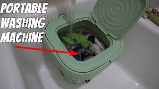 Portable Foldable Mini Washing Machine Review