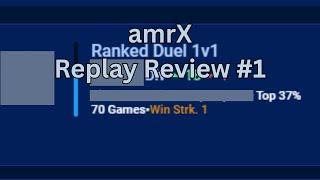 Guess The Rank Replay Review amrX #1