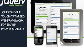 제이쿼리 모바일 ( jQuery Mobile ) 1 강  -  소개와 설치