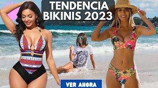 BIKINIS Y TRAJES DE BAÑO MODA 2023 – tendencias moda trajes de baño y bikinis / Outfits 2023 playa