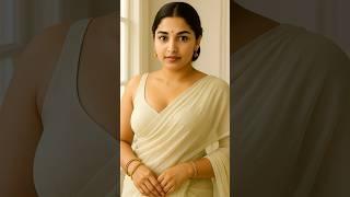 Beautiful Indian AI Model in Real Life wearing Saree  #saree #india #beautiful #ai #shorts #viral