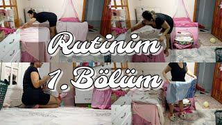 GÜNLÜK TEMİZLİK RUTİNİM / 1.Bölüm / #TemizlikVlog #katıl