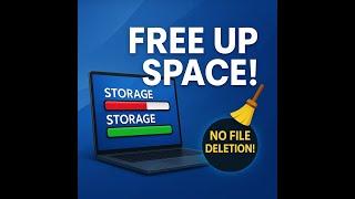 Windows 11 Full? Free Up GBs Instantly (No File Deletion!)