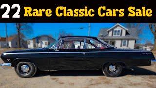 22 Rare Classic Cars for Sale by Owners – Discover Hidden Gems Today!