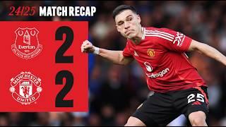 All Square At Goodison | Everton v Man Utd